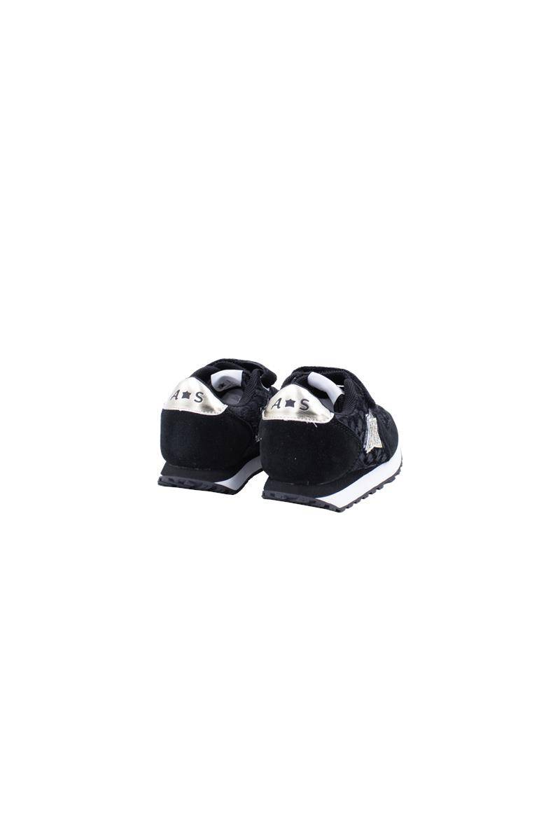 SCARPE ATLANTIC STARS BEN147 NERO/ORO-2