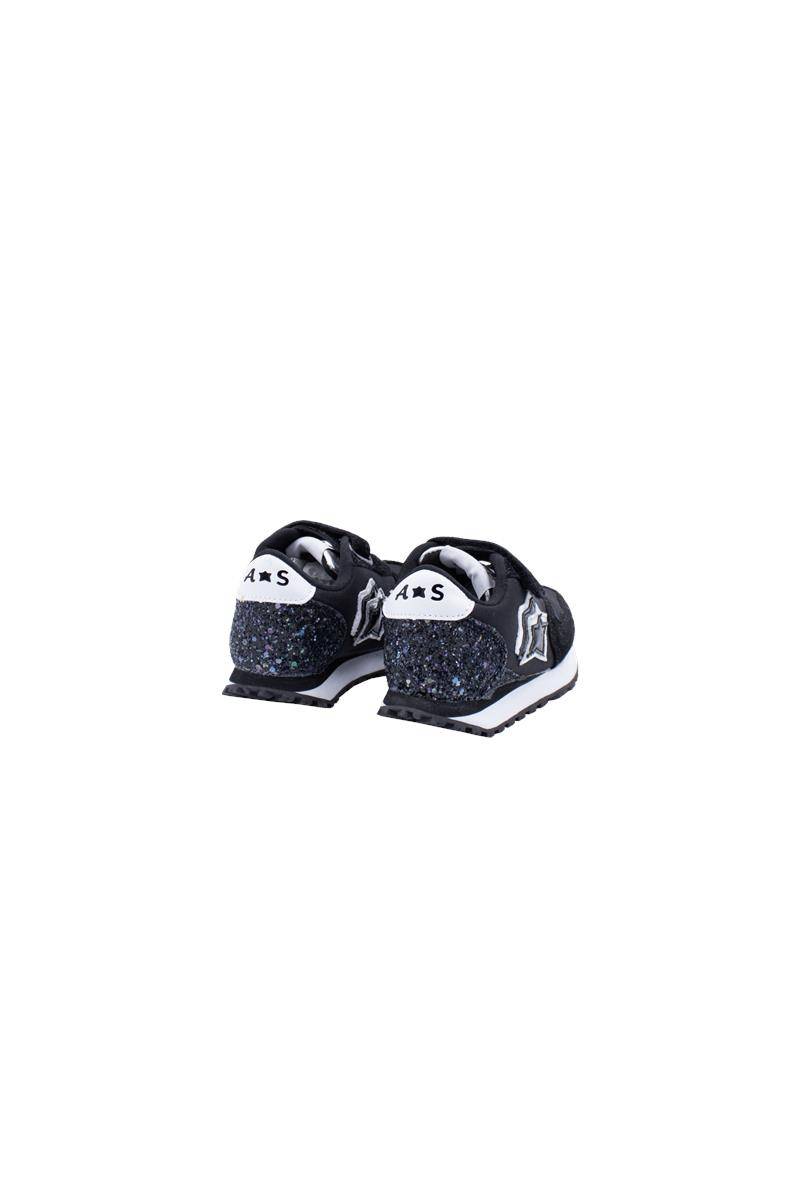 SCARPE ATLANTIC STARS BEN41 NERO/BIANCO/NERO-2