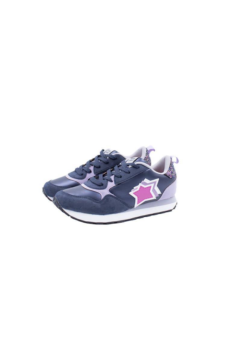 SCARPE ATLANTIC STARS CAP173 BLU/LILLA