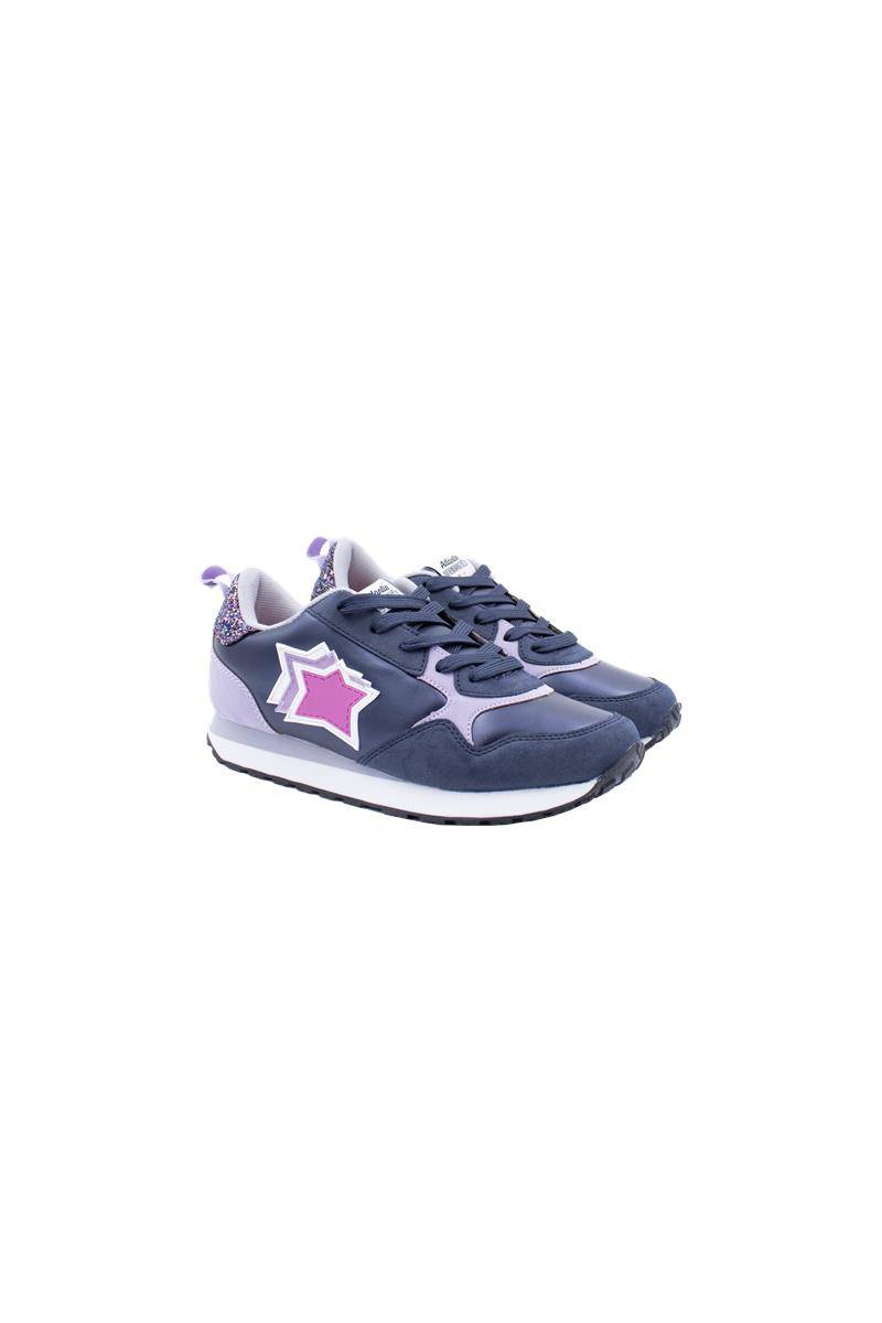 SCARPE ATLANTIC STARS CAP173 BLU/LILLA-1