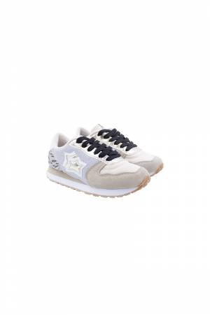 SCARPE ATLANTIC STARS ICARO51 BEIGE/ARGENTO/ZEBRA-1-mini