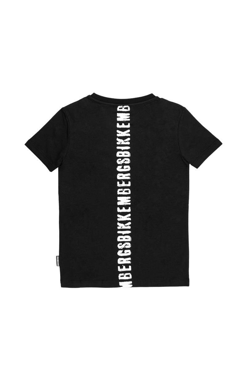 T-SHIRT BIKKEMBERGS BK1897 BLACK-1