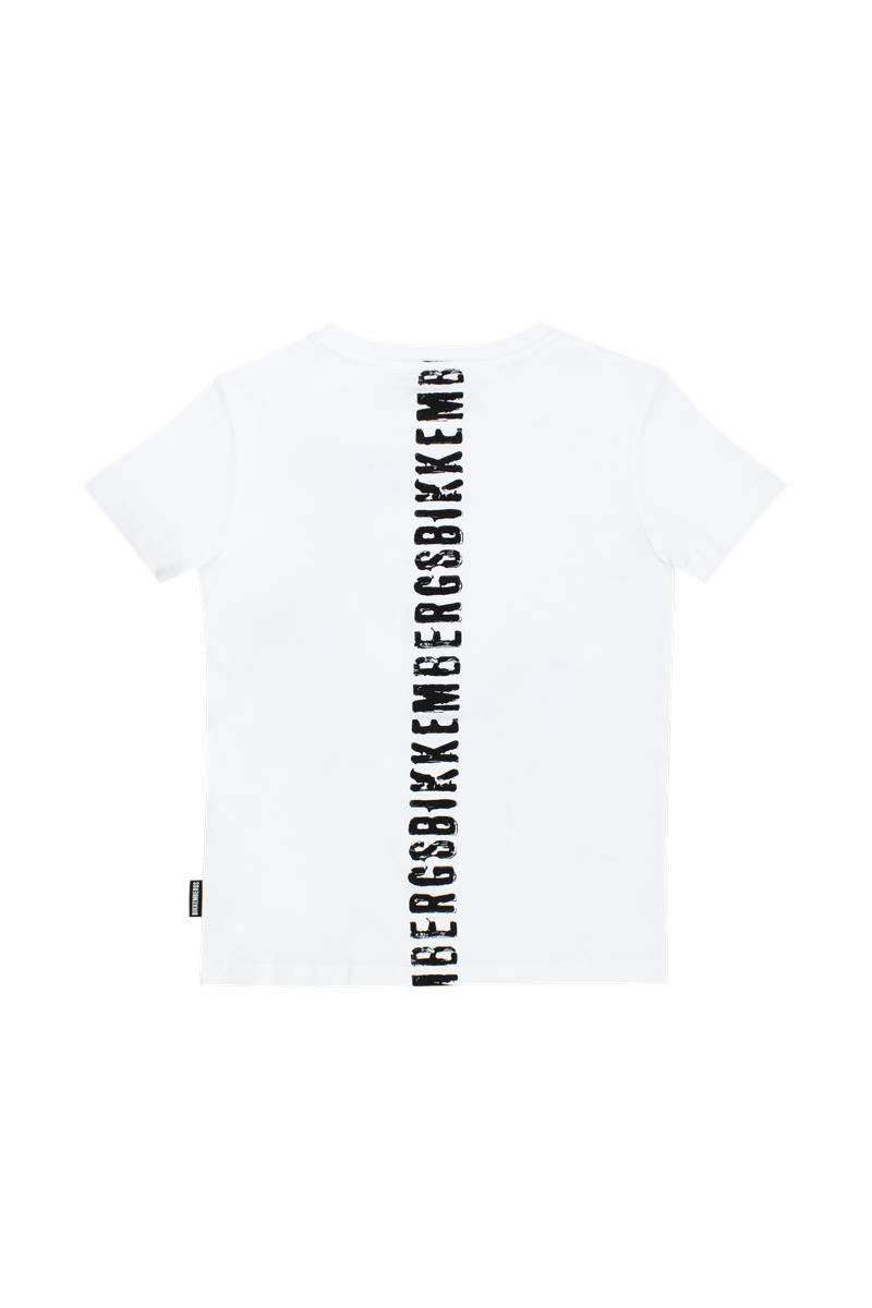 T-SHIRT BIKKEMBERGS BK1897 WHITE-1