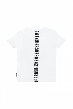 T-SHIRT BIKKEMBERGS BK1897 WHITE-1-mini