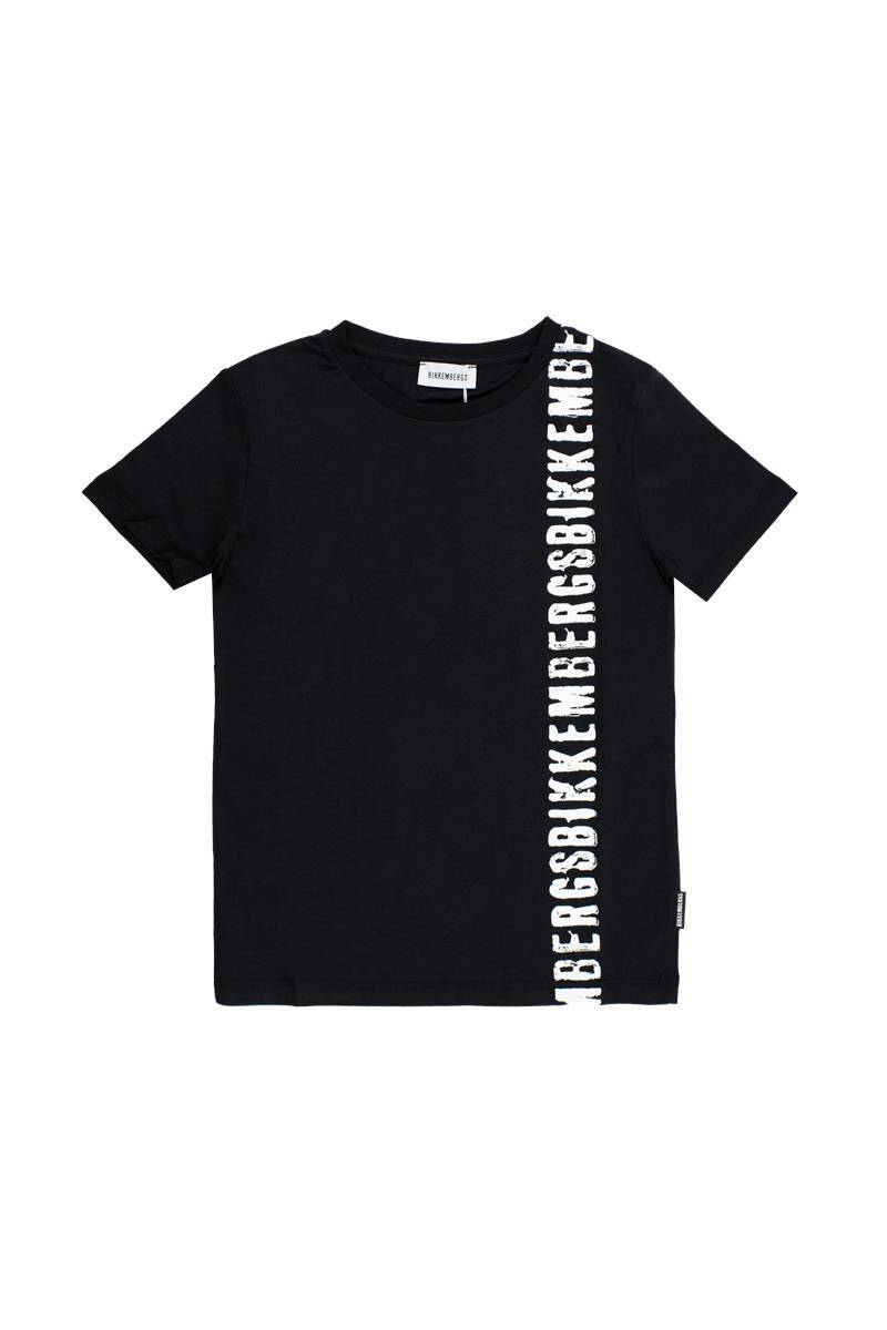 T-SHIRT BIKKEMBERGS BK1906 BLACK