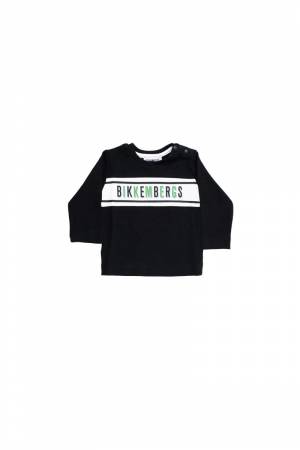 T-SHIRT BIKKEMBERGS BK2001 BLACK