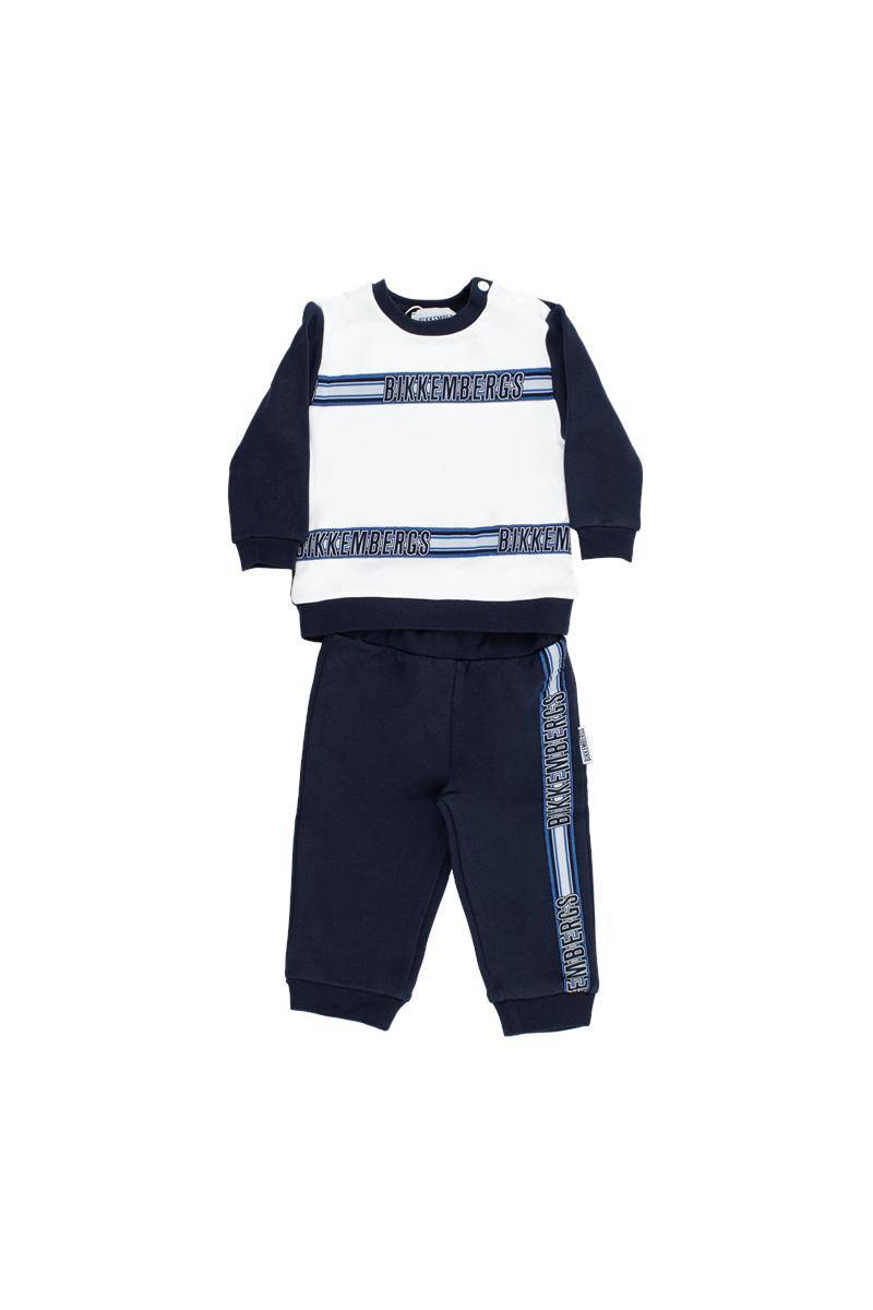 COMPLETO TUTA BIKKEMBERGS BK2028 BLU NAVY