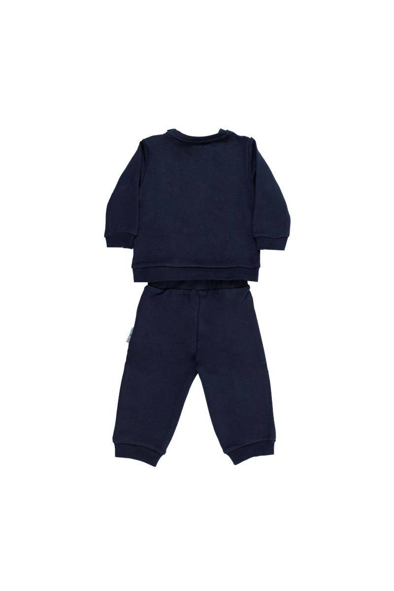 COMPLETO TUTA BIKKEMBERGS BK2028 BLU NAVY-1