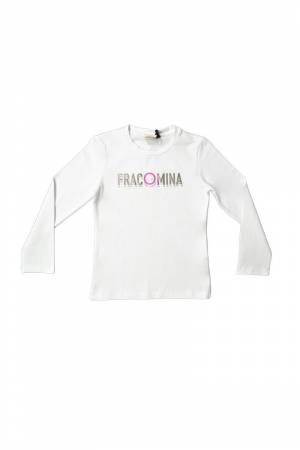 T-SHIRT FRACOMINA FM0604 WHITE