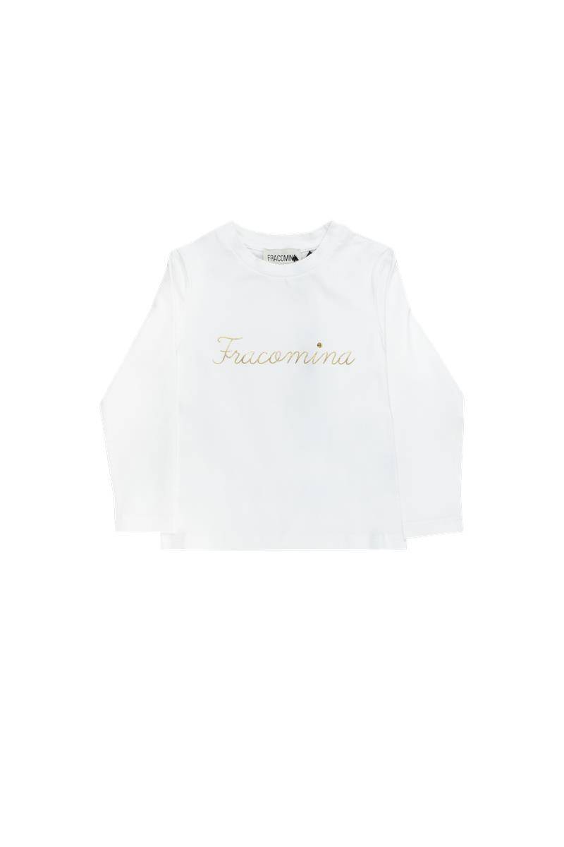 T-SHIRT FRACOMINA FM0619 WHITE