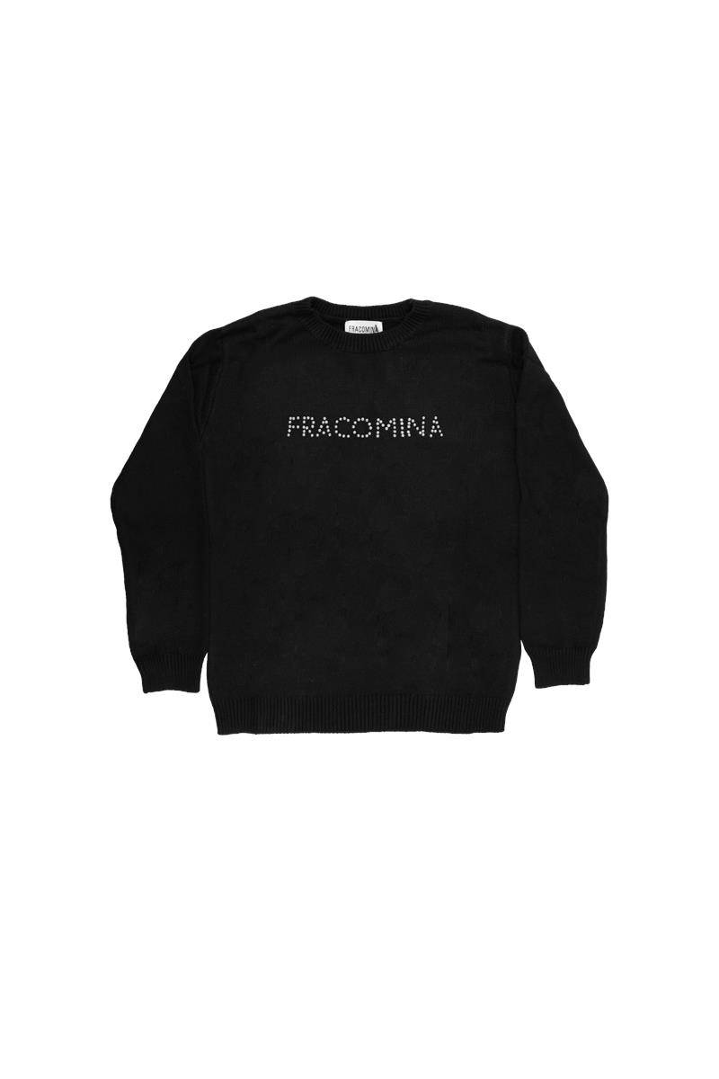 FELPA FRACOMINA FM0688 BLACK