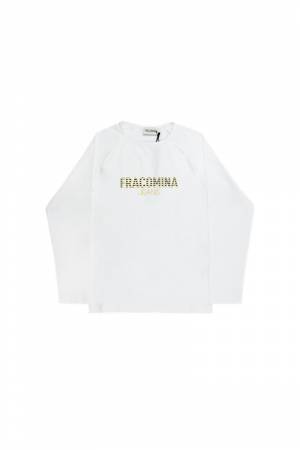 T-SHIRT FRACOMINA FM0711 WHITE