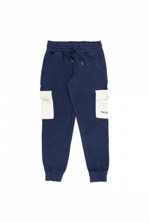 PANTALONE TUTA TRUSSARDI TBA23010PA BLUE NAVY