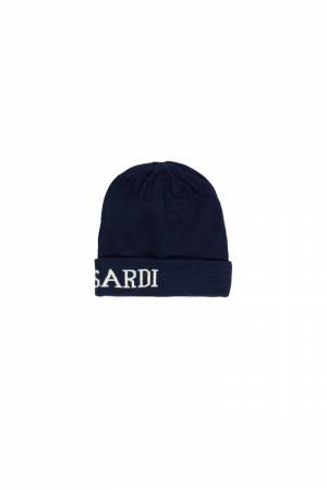 SET CAPPELLO-SCIARPA TRUSSARDI TBA23100HS BLU NAVY-3-mini