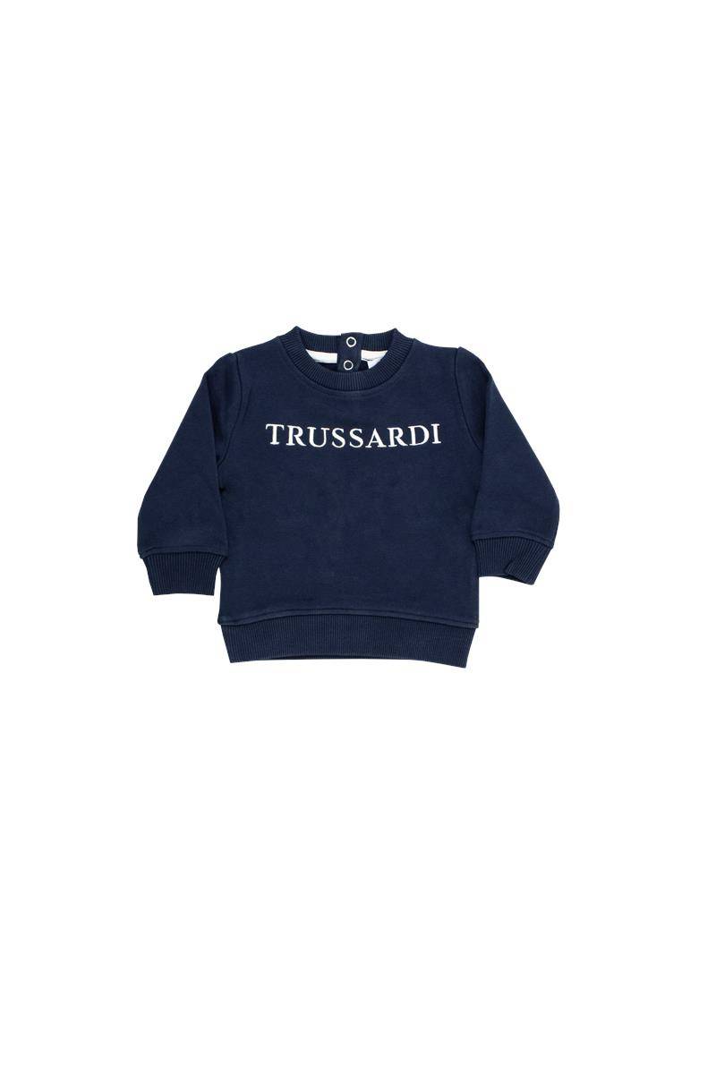 FELPA TRUSSARDI TIA23040FE BLUE NAVY