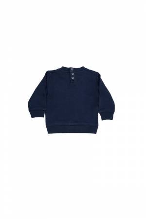 FELPA TRUSSARDI TIA23040FE BLUE NAVY-1-mini