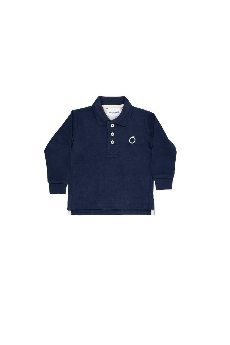 POLO TRUSSARDI TIA23047PO BLUE NAVY