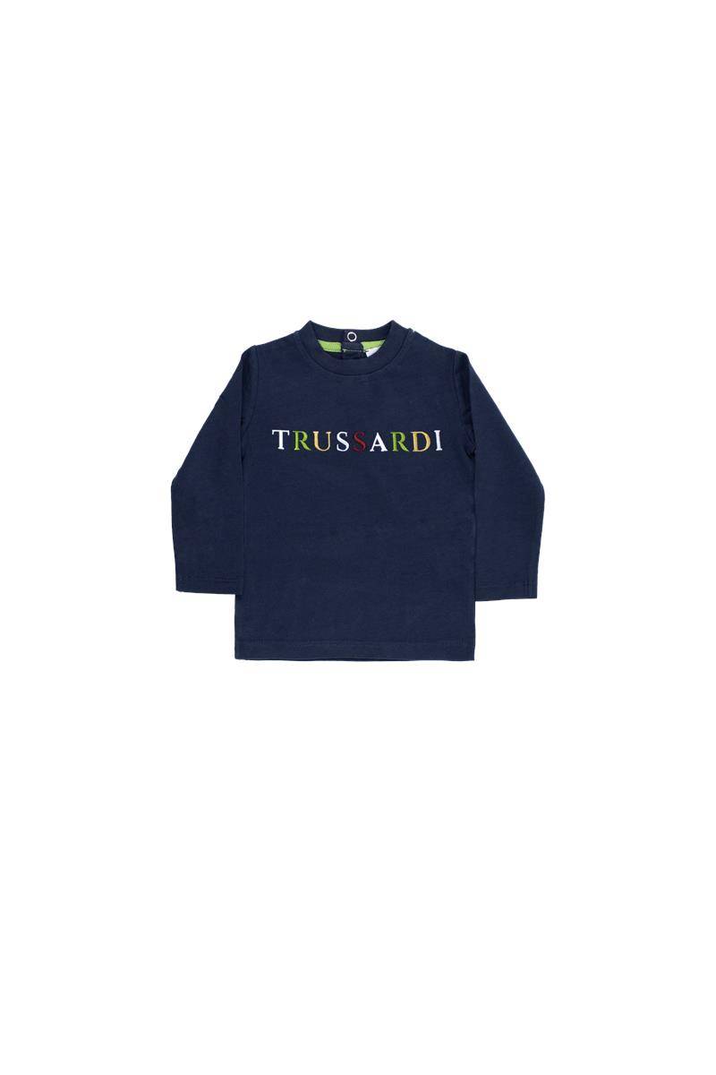 T-SHIRT TRUSSARDI TIA23134TS BLUE NAVY