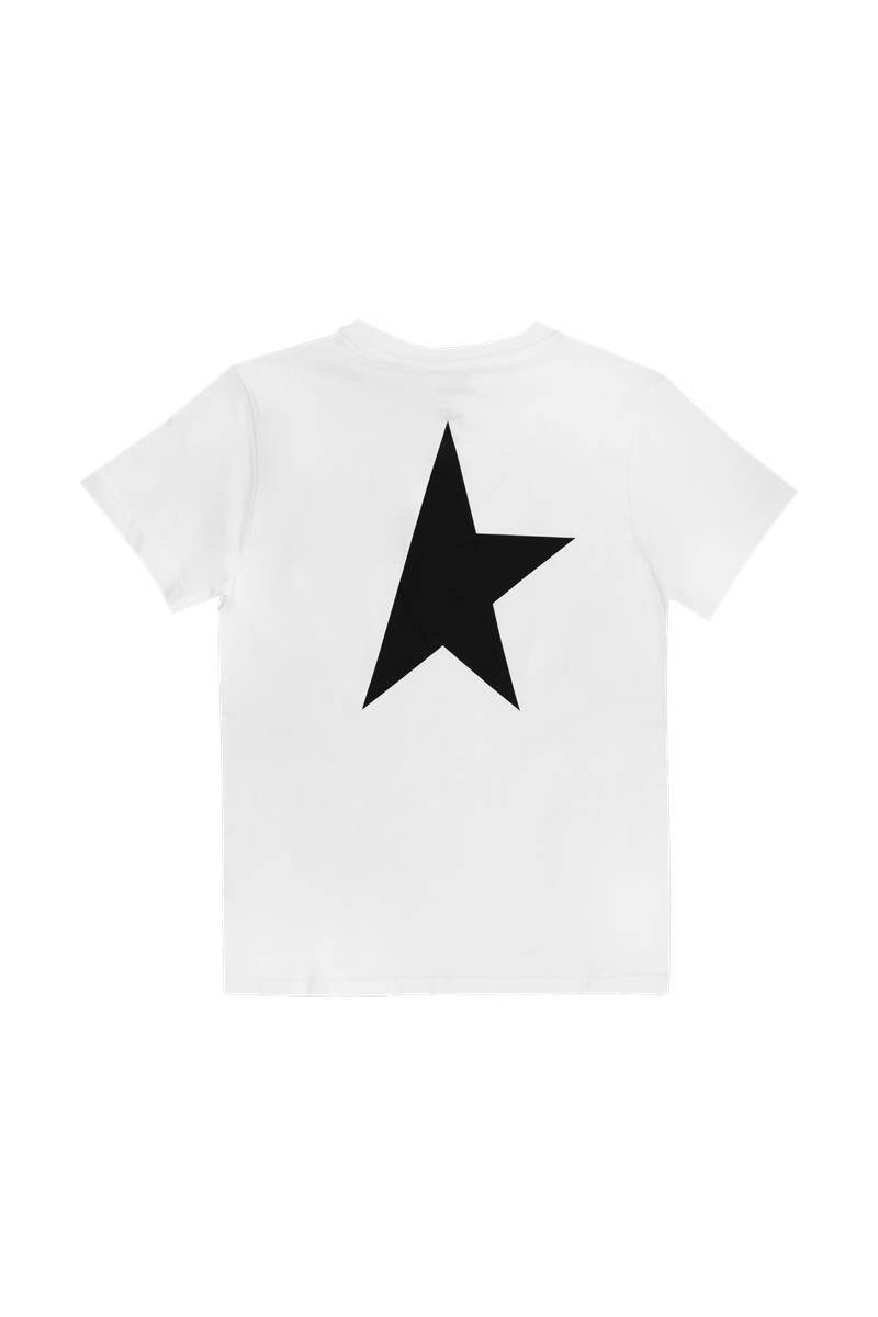 T-SHIRT GOLDEN GOOSE  GKP01263P000888 BIANCO-1