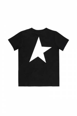 T-SHIRT GOLDEN GOOSE  GKP01263P000888 NERO-1-mini