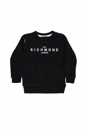 FELPA JOHN RICHMOND RBA23015FE BLACK