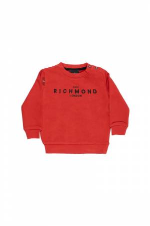 FELPA JOHN RICHMOND RIA23001FE RED