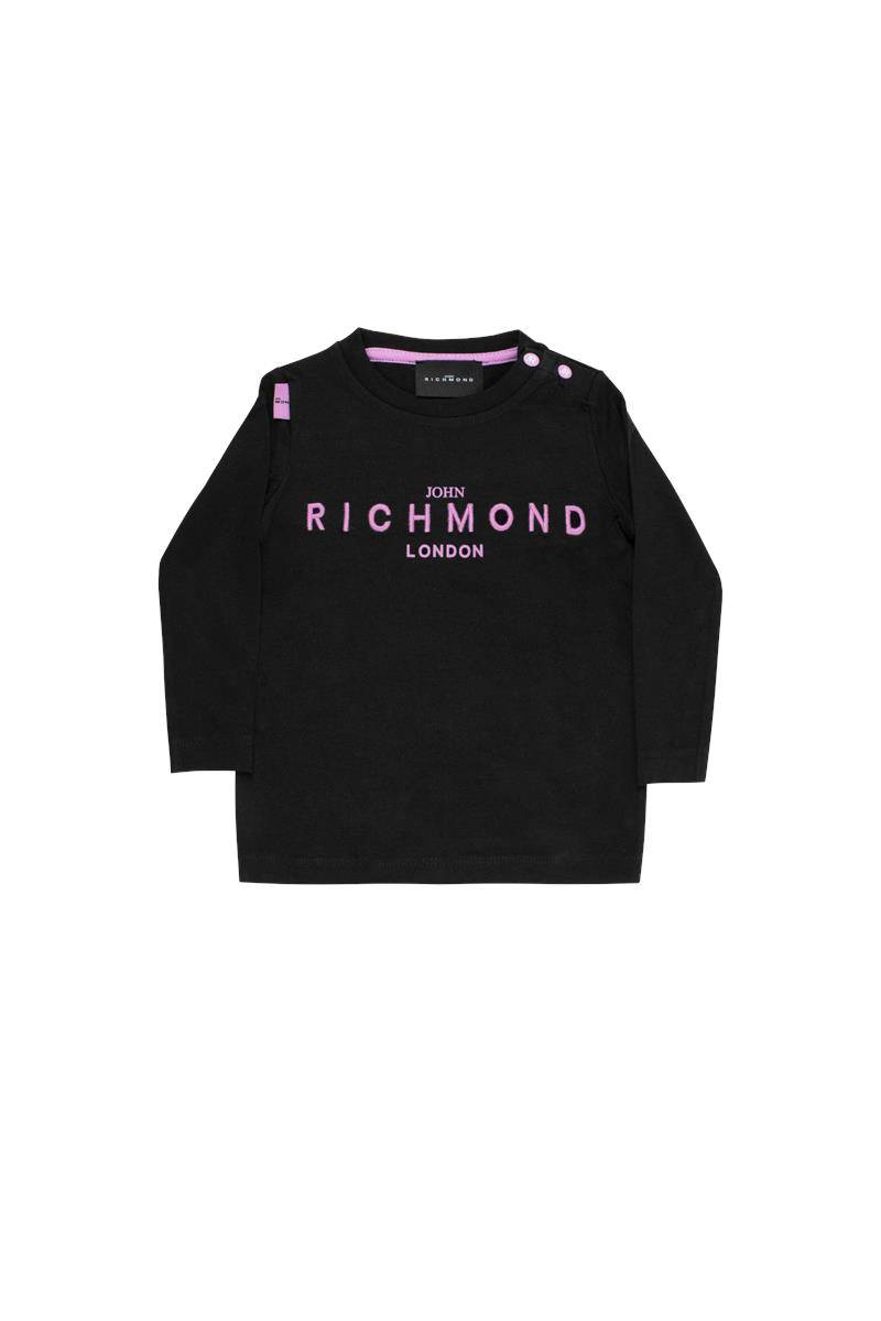 T-SHIRT JOHN RICHMOND RIA23007TS BLACK