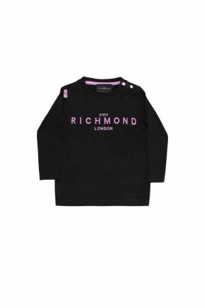 T-SHIRT JOHN RICHMOND RIA23007TS BLACK