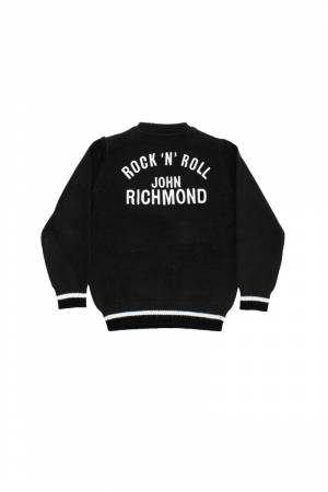 MAGLIA JOHN RICHMOND RIA23026MA BLACK-1-mini