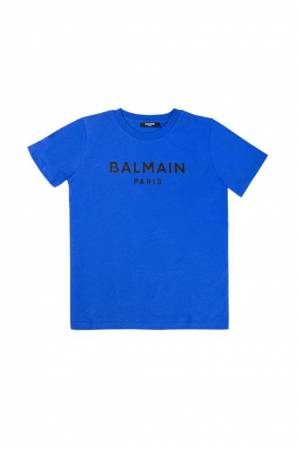 T-SHIRT BALMAIN BT8P41 BLU 