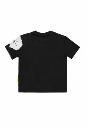 T-SHIRT BARROW F3BKJUTH082 NERO-1-mini