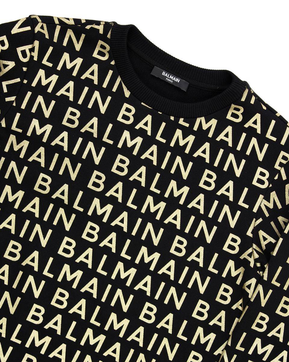 ABITO BALMAIN BT1A40 BLACK/GOLD-2