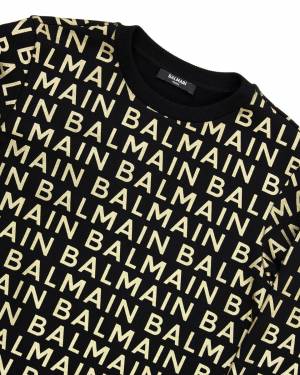 ABITO BALMAIN BT1A40 BLACK/GOLD-2-mini