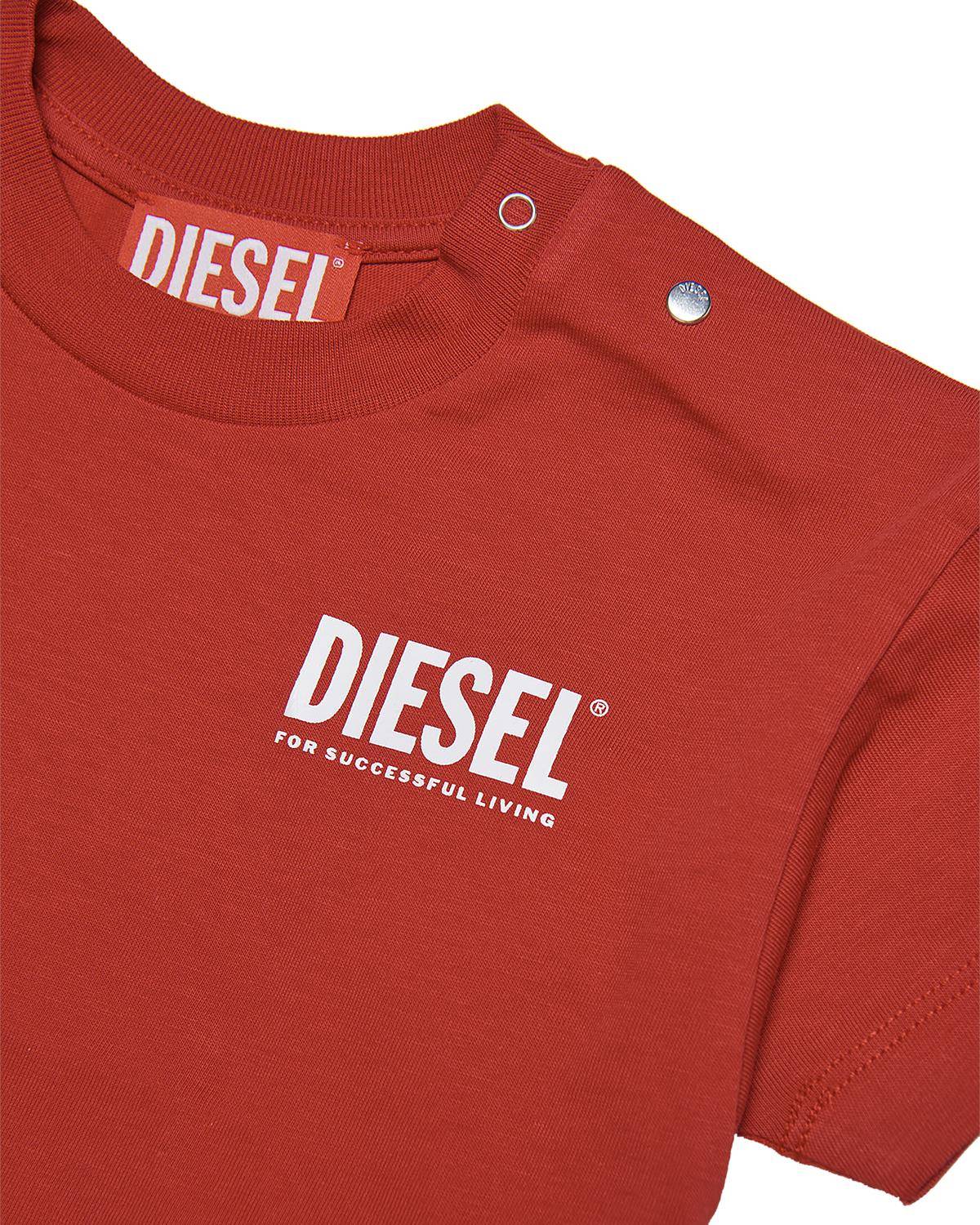 T-SHIRT DIESEL K00418 NEW RED-2