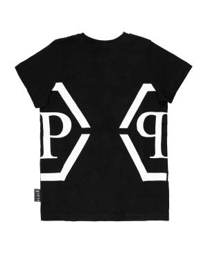 T-SHIRT PHILIPP PLEIN 2NM006 NERO-1-mini