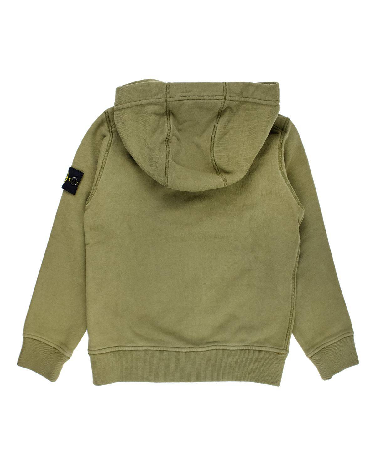 FELPA STONE ISLAND 791660720 VERDE-1