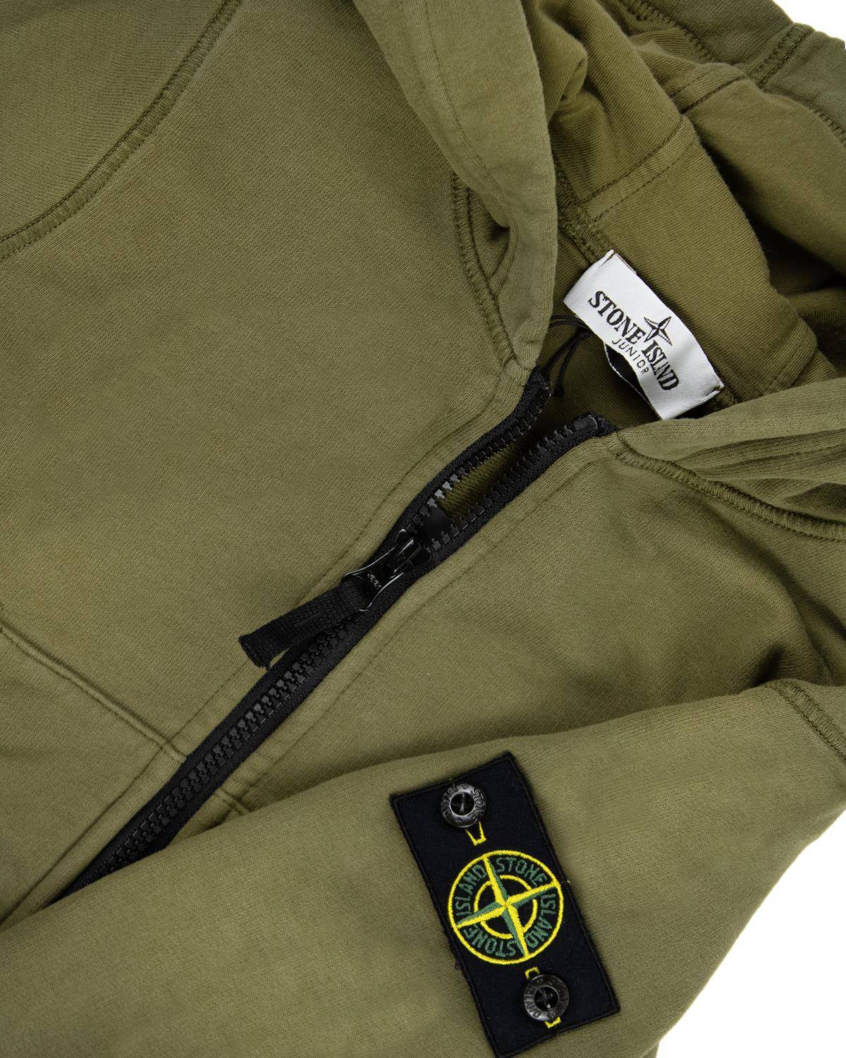 FELPA STONE ISLAND 791660720 VERDE-2