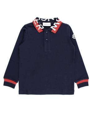 POLO MONCLER 9548B000068496W BLU