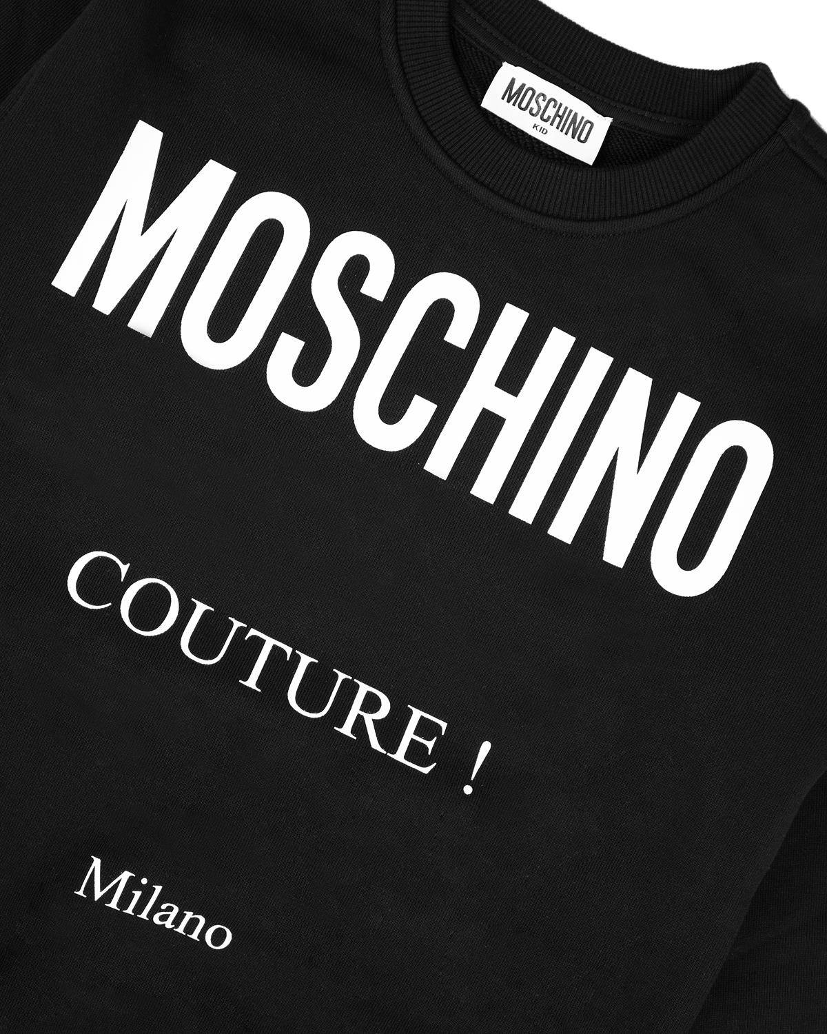 FELPA MOSCHINO HNF06O NERO-2