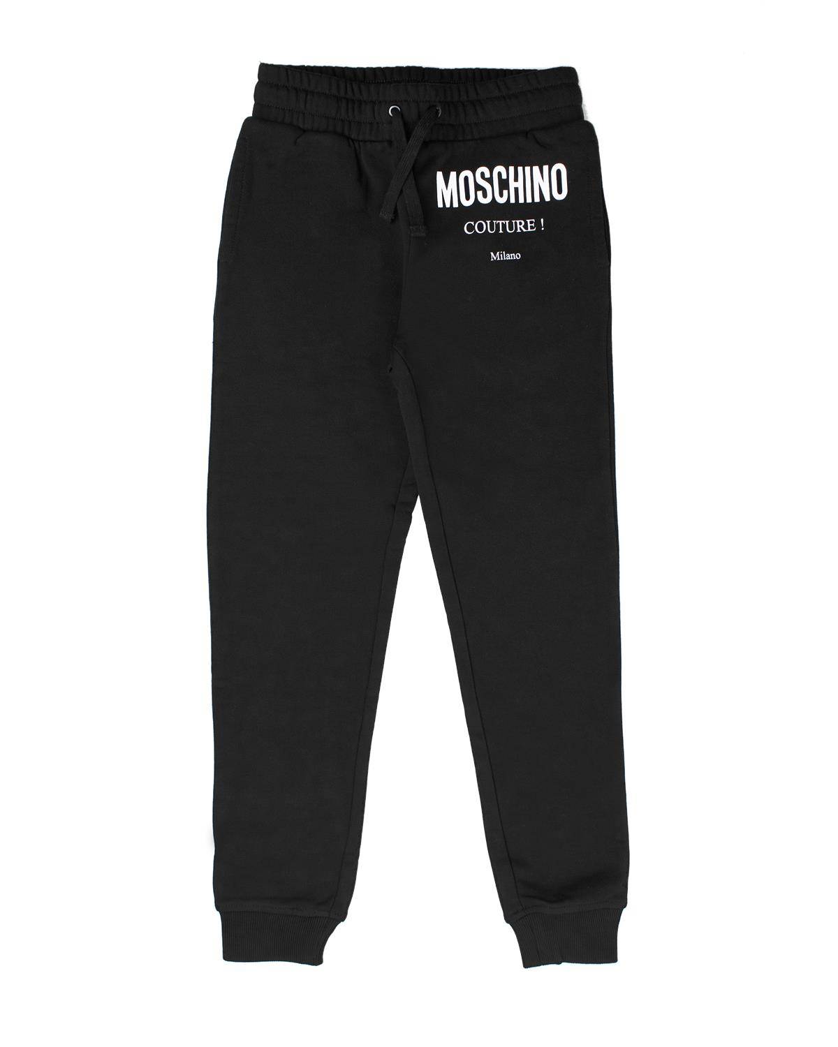 PANTALONE FELPA MOSCHINO HNP04R NERO