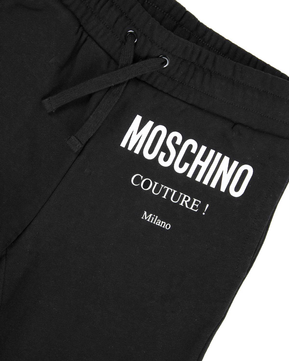 PANTALONE FELPA MOSCHINO HNP04R NERO-2