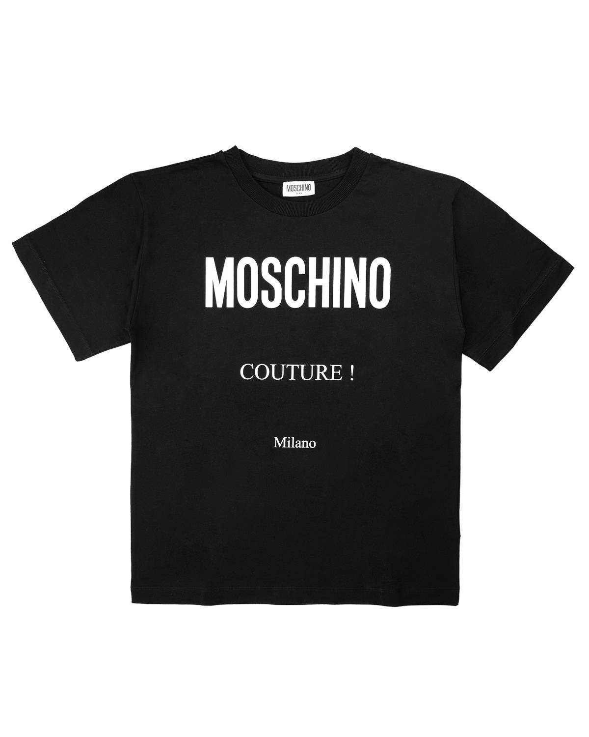 T-SHIRT MOSCHINO HSM03R NERO