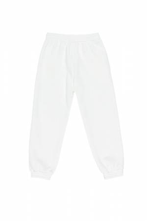 PANTALONE FELPA LULÙ LL2406 LATTE-1-mini