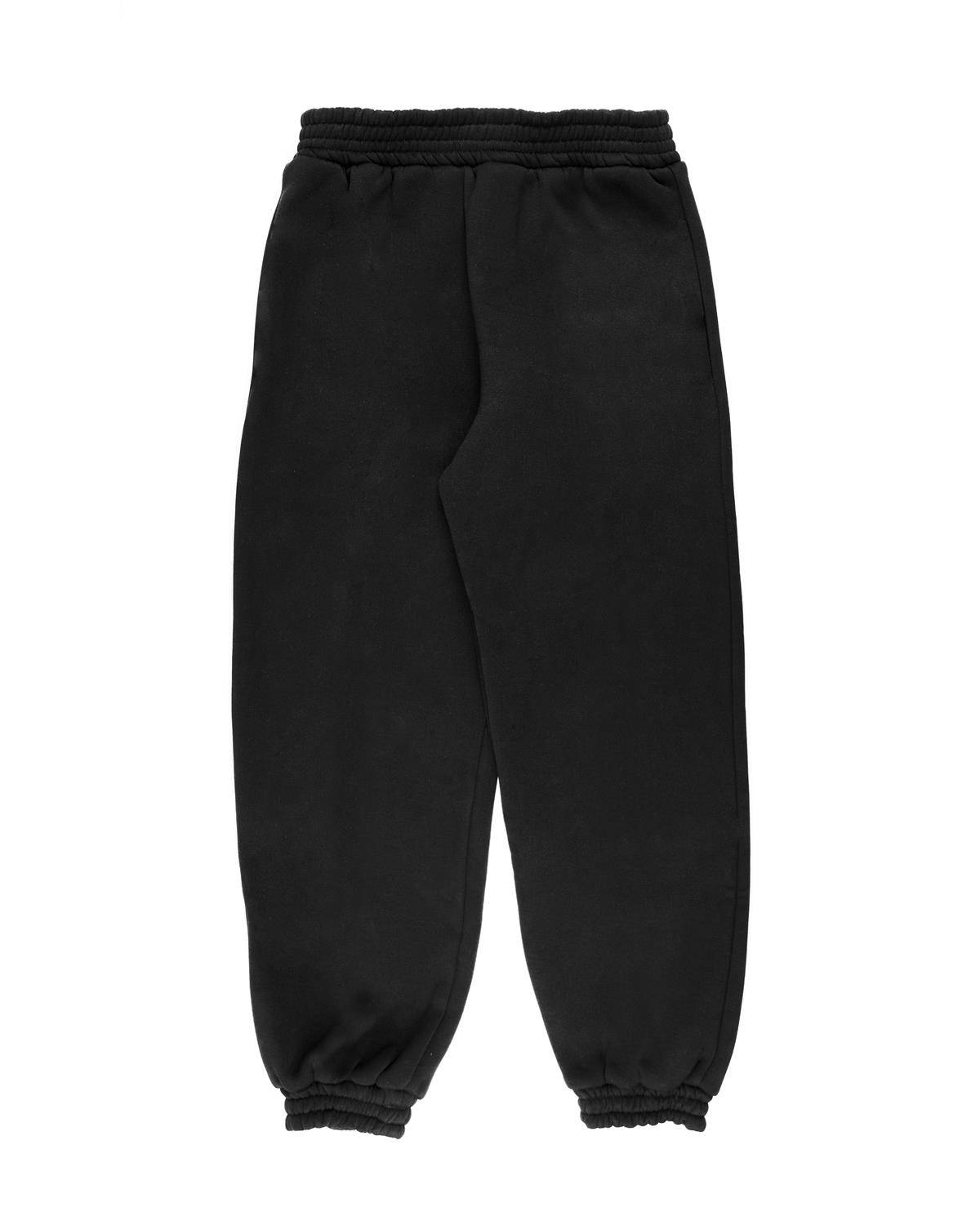 PANTALONE FELPA LULÙ LL2406 NERO-1