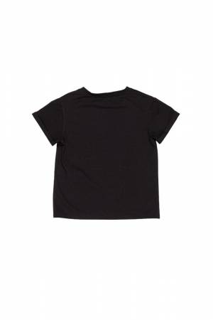 T-SHIRT LULÙ LL2513 NERO-1-mini