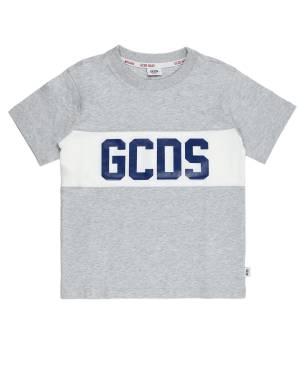 T-SHIRT GCDS DOM005 GRIGIO 