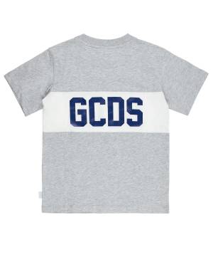 T-SHIRT GCDS DOM005 GRIGIO -1-mini