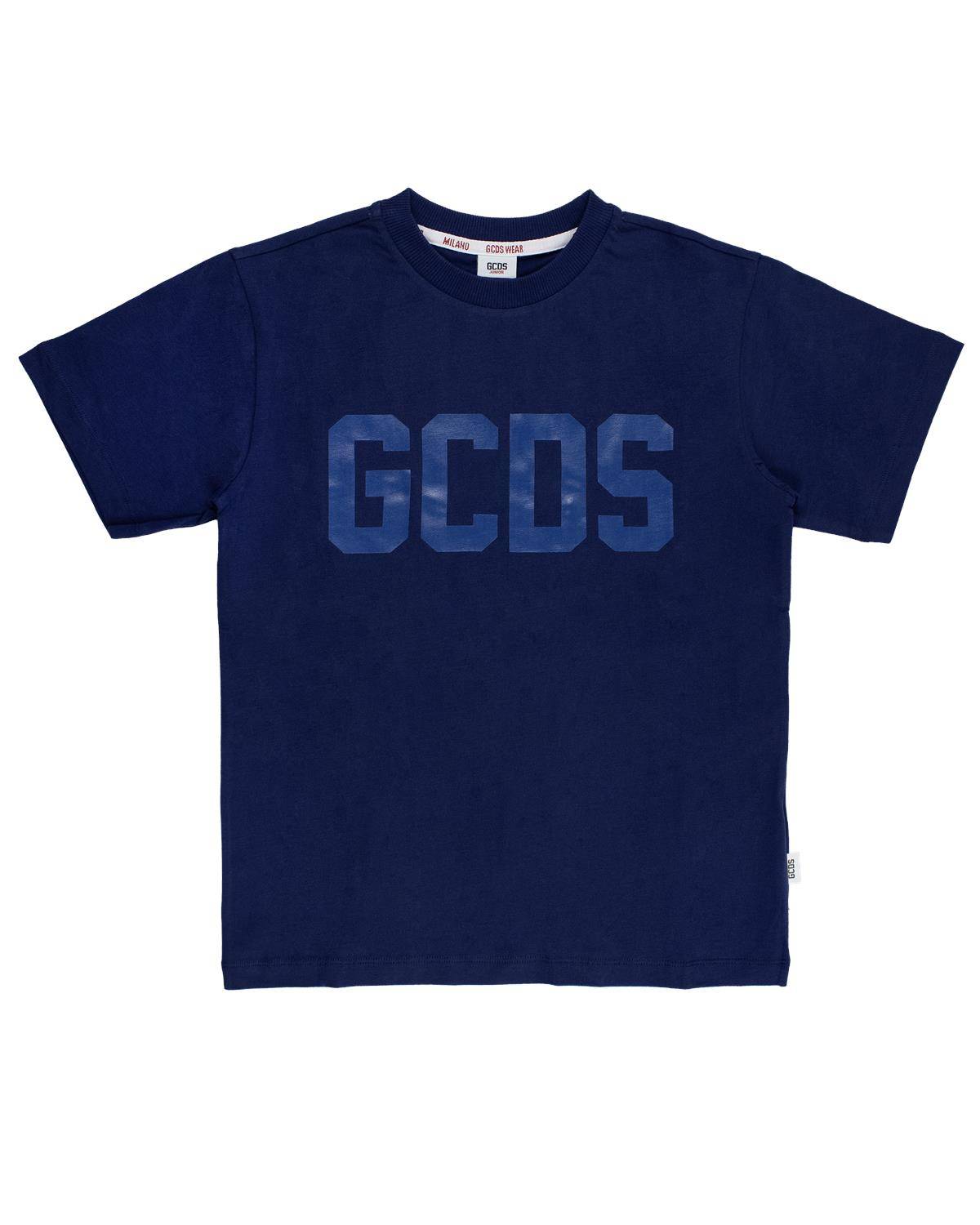 T-SHIRT GCDS DSM00I BLU