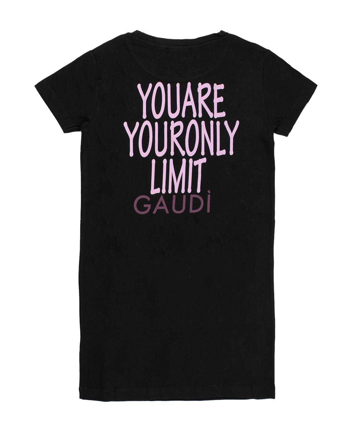 T-SHIRT GAUDÌ GAF04619 BLACK-1