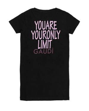 T-SHIRT GAUDÌ GAF04619 BLACK-1-mini